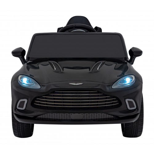 Aston Martin DBX na akumulator dla dzieci Czarny + Pilot + EVA + Pasy + Wolny Start + Audio LED