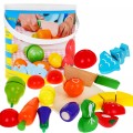 Wooden Fruit Vegetable Set + Accessories