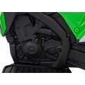 Motorek Cross Honda CRF 450R na akumulator dla dzieci Zielony + 3 Koła + Gumowy Bieżnik + Klakson