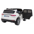Porsche Cayenne S na akumulator dla dzieci Lakier Biały SUV + Pilot