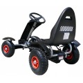 Large Go-Kart Inflatable Wheels Black