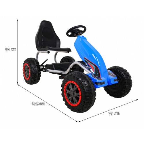 Large Go-kart STRONG Blue