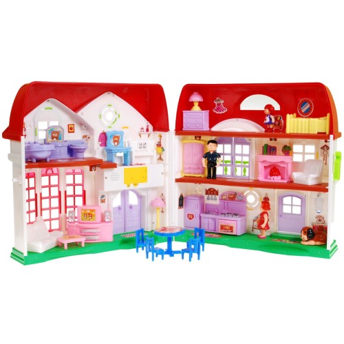 Big house with red roof