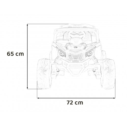 Pojazd ATV CAN-AM Maverick Różowy