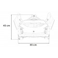 Pojazd Lamborghini Invencible Czerwony