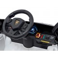 Lamborghini SIAN na akumulator dla dzieci Biały + Pilot + EVA + Wolny Start + Audio LED