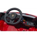 Lamborghini SIAN na akumulator dla dzieci Czerwony + Pilot + EVA + Wolny Start + Audio LED