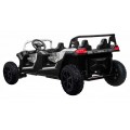 Pojazd 4-osobowy Buggy ATV RACING UTV2000 Z Baterią Li-ion Biały