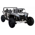 Pojazd 4-osobowy Buggy ATV RACING UTV2000 Z Baterią Li-ion Biały