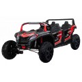 Pojazd 4-osobowy Buggy ATV RACING UTV2000 Z Baterią Li-ion Czerwony