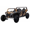 Pojazd 4-osobowy Buggy ATV RACING UTV2000 Z Baterią Li-ion Złoty