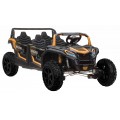 Pojazd 4-osobowy Buggy ATV RACING UTV2000 Z Baterią Li-ion Złoty