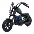 Pojazd Motorek Cruiser 12 Zielony