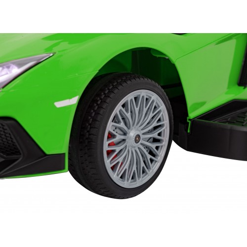 Jeździk, Pchaczyk Lamborghini Aventador SV Zielony