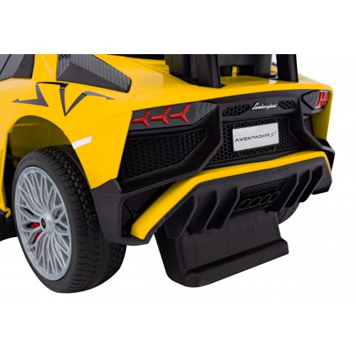 Jeździk, Pchaczyk Lamborghini Aventador SV Żółty