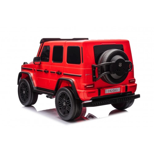 Pojazd Mercedes Benz G63 AMG XXL MP4 Czerwony