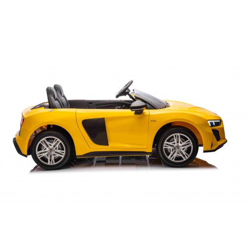 Pojazd Audi Spyder R8 LIFT STRONG Żółty