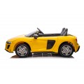 Pojazd Audi Spyder R8 LIFT Żółty