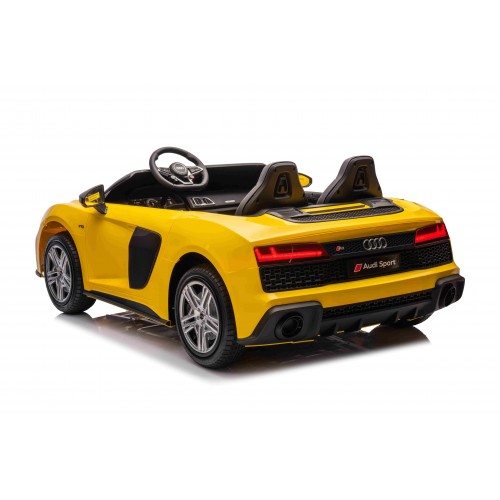 Pojazd Audi Spyder R8 LIFT Żółty