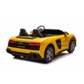 Pojazd Audi Spyder R8 LIFT Żółty