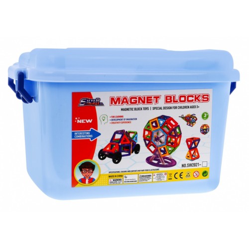 Giga Magnetic Brick Set 248el