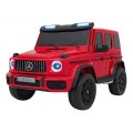 Pojazd Mercedes Benz G63 AMG XXL Czerwony