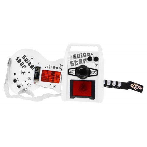 Electric Guitar Amplifier White