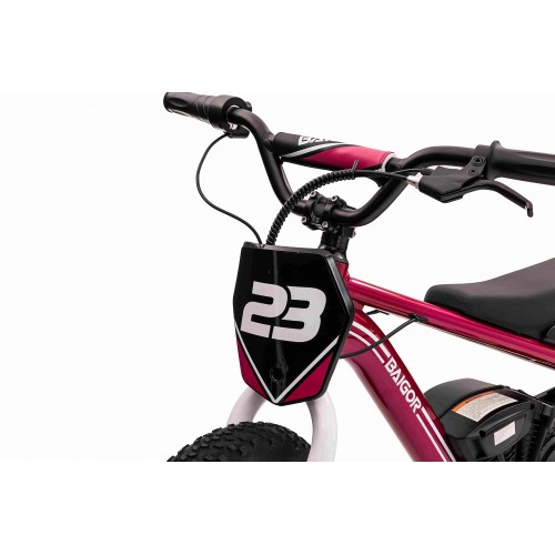 Motor BAIGOR 23 PRO Różowy na akumulator dla dziecka