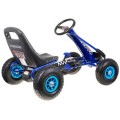 Go-kart AIR Blue Pedals