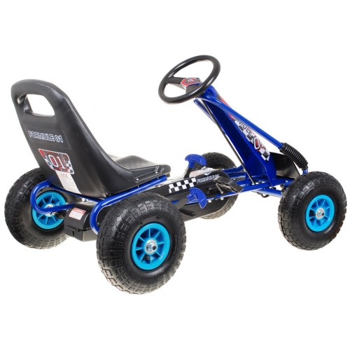 Go-kart AIR Blue Pedals