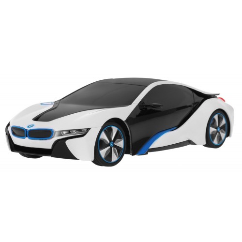 BMW i8 białe RASTAR model 1:24 Zdalnie sterowane auto + pilot 2,4 GHz