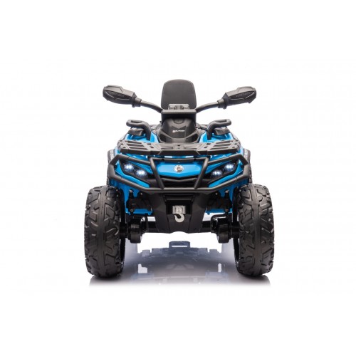 Quad Can Am Outlander ATV z Pilotem Niebieski