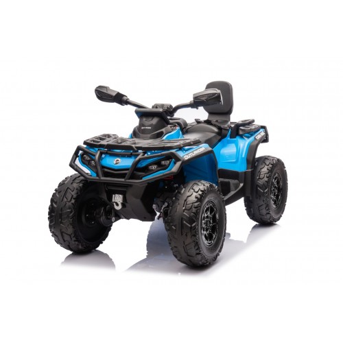 Quad Can Am Outlander ATV z Pilotem Niebieski