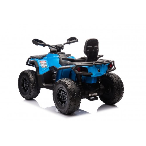 Quad Can Am Outlander ATV z Pilotem Niebieski