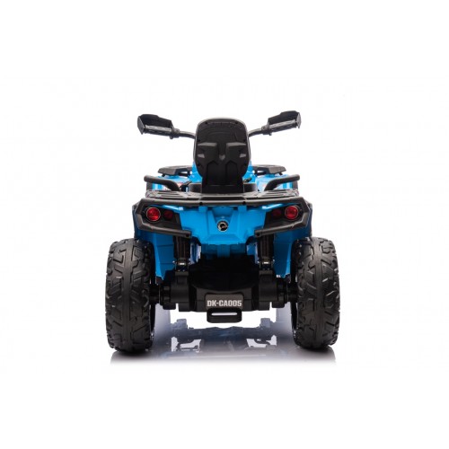 Quad Can Am Outlander ATV z Pilotem Niebieski