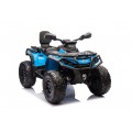 Quad Can Am Outlander ATV z Pilotem Niebieski