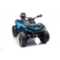 Quad Can Am Outlander ATV z Pilotem Niebieski