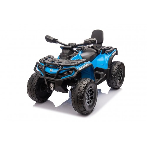 Quad Can Am Outlander ATV z Pilotem Niebieski