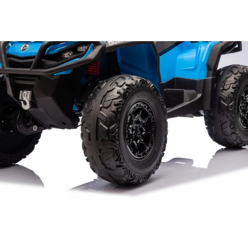 Quad Can Am Outlander ATV z Pilotem Niebieski