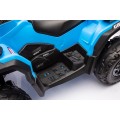 Quad Can Am Outlander ATV z Pilotem Niebieski