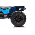 Quad Can Am Outlander ATV z Pilotem Niebieski