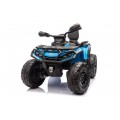 Quad Can Am Outlander ATV z Pilotem Niebieski