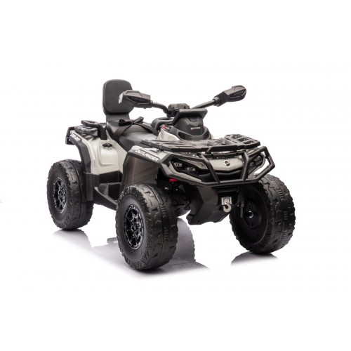 Quad Can Am Outlander ATV z Pilotem Szary