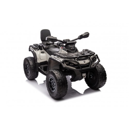 Quad Can Am Outlander ATV z Pilotem Szary