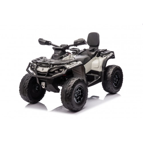 Quad Can Am Outlander ATV z Pilotem Szary