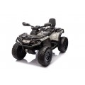 Quad Can Am Outlander ATV z Pilotem Szary