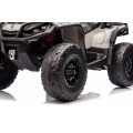 Quad Can Am Outlander ATV z Pilotem Szary