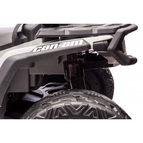 Quad Can Am Outlander ATV z Pilotem Szary