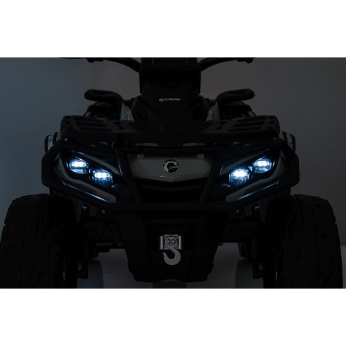 Quad Can Am Outlander ATV z Pilotem Szary