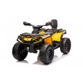 Quad Can Am Outlander ATV z Pilotem Żółty